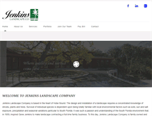 Tablet Screenshot of jenkinslandscape.com